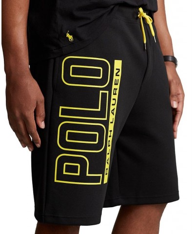 Men's Big & Tall Logo Double-Knit Shorts Black $37.20 Shorts