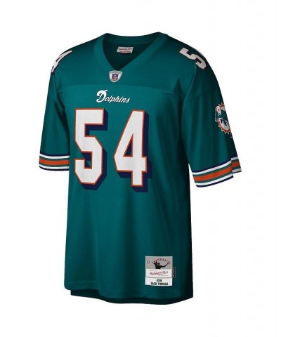 Men's Zach Thomas Aqua Miami Dolphins Legacy Replica Jersey $51.00 Jersey