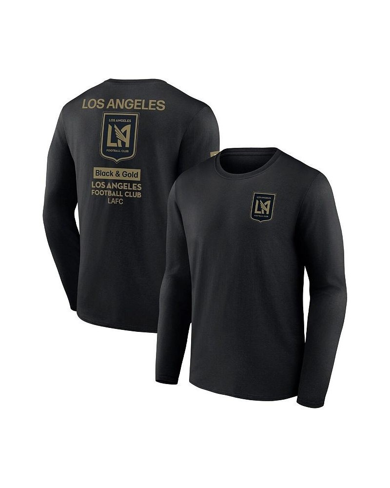 Men's Branded Black LAFC Constant Success Long Sleeve T-shirt $32.99 T-Shirts