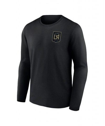 Men's Branded Black LAFC Constant Success Long Sleeve T-shirt $32.99 T-Shirts