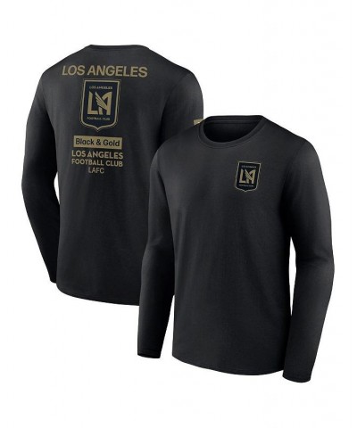 Men's Branded Black LAFC Constant Success Long Sleeve T-shirt $32.99 T-Shirts