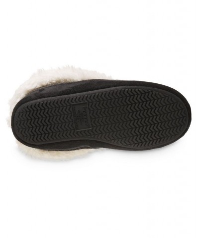 Women's Marisol Boot Slippers Black $17.04 Shoes