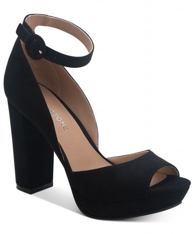 Reeta Block-Heel Platform Sandals PD01 $33.36 Shoes