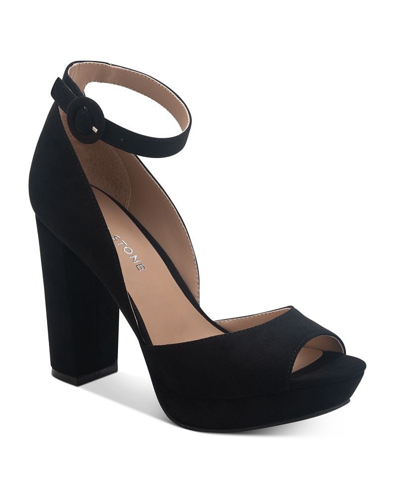 Reeta Block-Heel Platform Sandals PD01 $33.36 Shoes