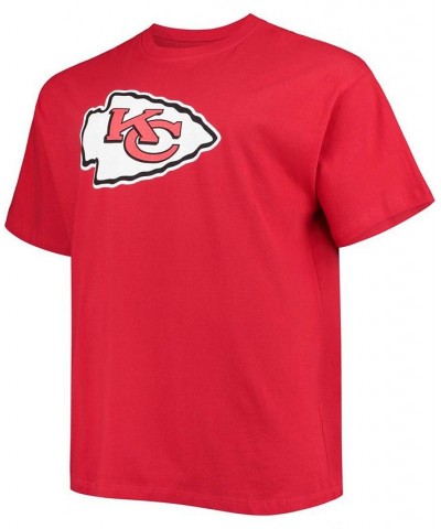 Men's Big and Tall Patrick Mahomes Red Kansas City Chiefs Player Name Number T-shirt $16.81 T-Shirts