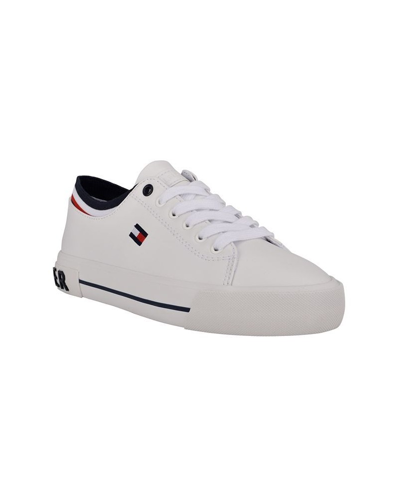 Women's Fauna Lace-up Sneakers White $28.98 Shoes