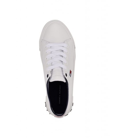 Women's Fauna Lace-up Sneakers White $28.98 Shoes