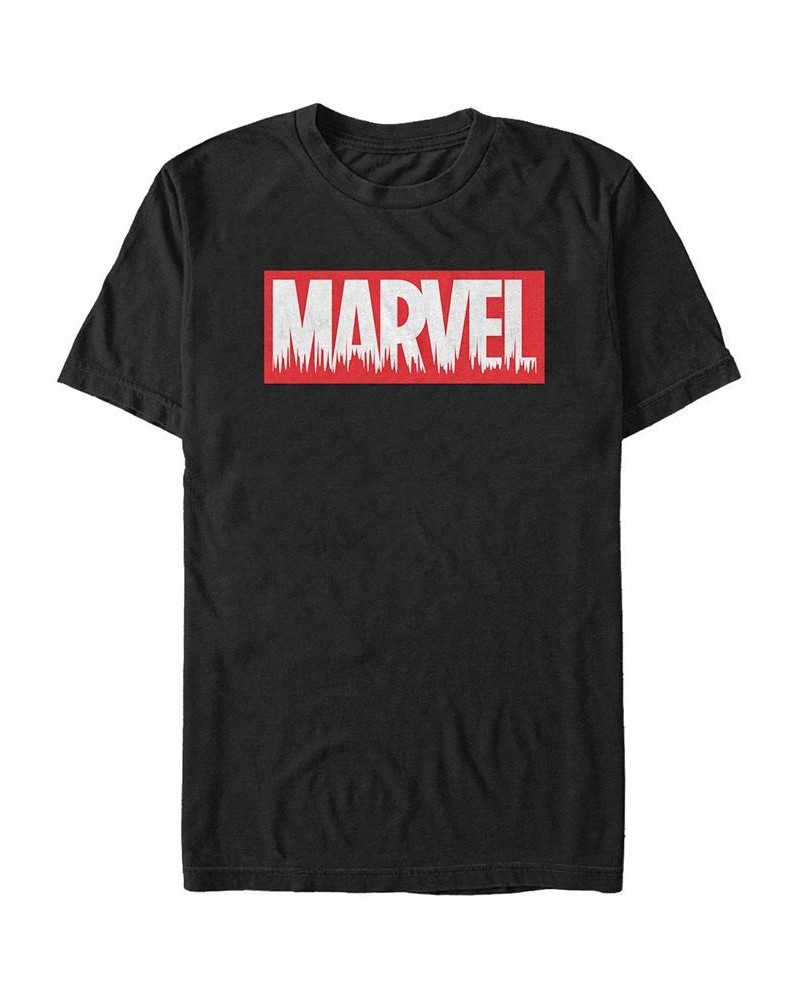 Marvel Men's Classic Cityscape Brick Logo, Short Sleeve T-Shirt Black $15.05 T-Shirts