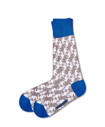 Men's Casual Socks - Seahorse Gray $9.24 Socks