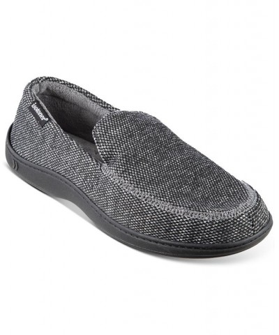 Men's Javier Mesh Closed Back Slippers Black $11.96 Shoes