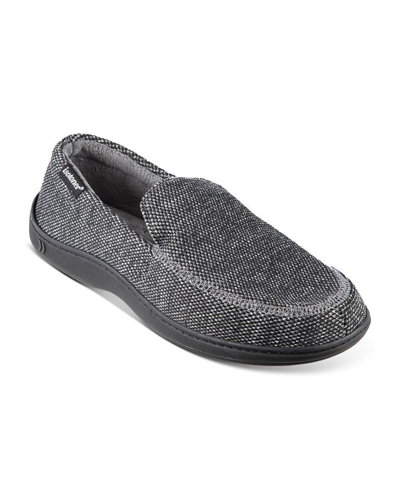 Men's Javier Mesh Closed Back Slippers Black $11.96 Shoes