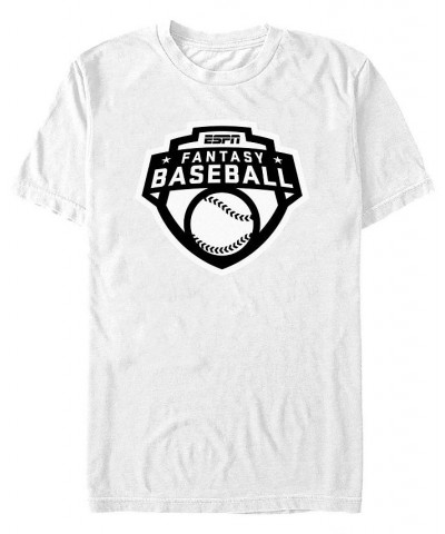 Men's ESPN X Games Fantasy Baseball Short Sleeves T-shirt White $18.89 T-Shirts