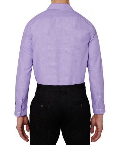 Men's Regular Fit Performance Wrinkle Free Dress Shirt Lilac $13.63 Dress Shirts