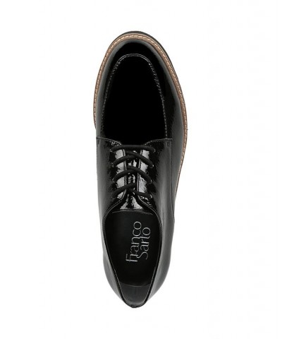 Charles Lug Sole Oxfords Black $48.51 Shoes