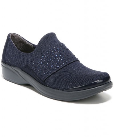 Pizazz Washable Slip-ons Blue $32.00 Shoes