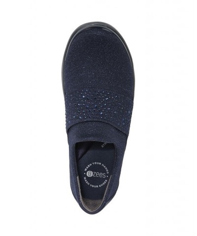 Pizazz Washable Slip-ons Blue $32.00 Shoes