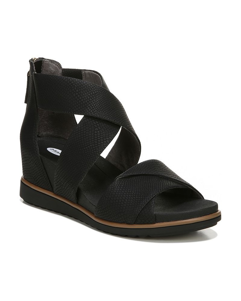 Women's Golden Hour Ankle Strap Sandals Black $55.00 Shoes