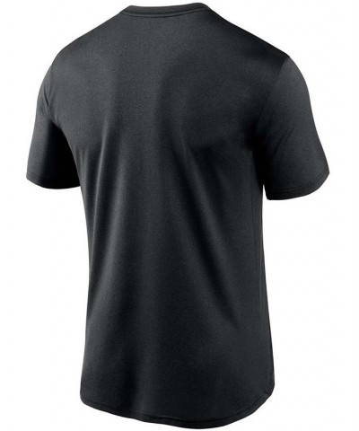 Men's Black San Francisco 49ers Logo Essential Legend Performance T-Shirt $16.40 T-Shirts