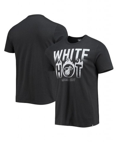 Men's Black Miami Heat Hometown Regional White Hot T-shirt $21.23 T-Shirts