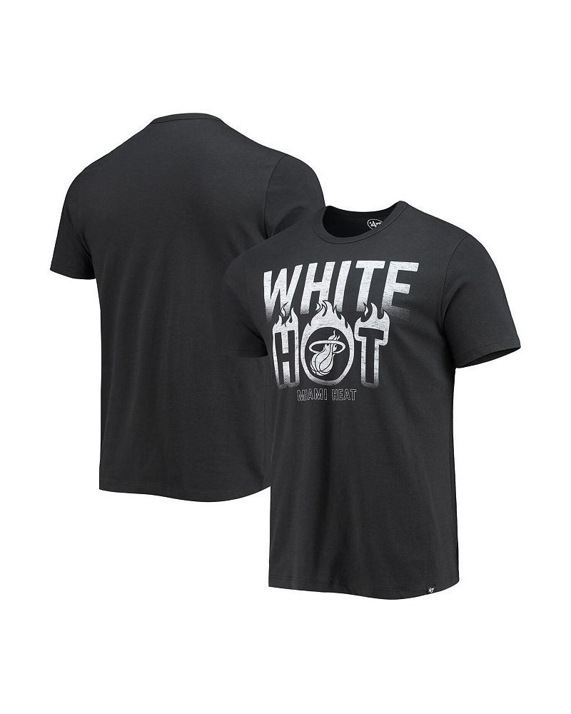 Men's Black Miami Heat Hometown Regional White Hot T-shirt $21.23 T-Shirts