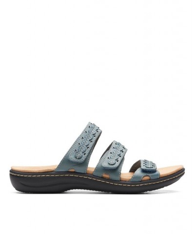 Women's Collection Laurieann Cove Sandals Blue $43.00 Shoes