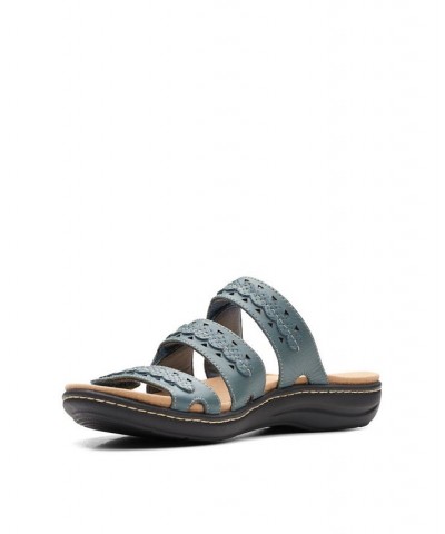 Women's Collection Laurieann Cove Sandals Blue $43.00 Shoes