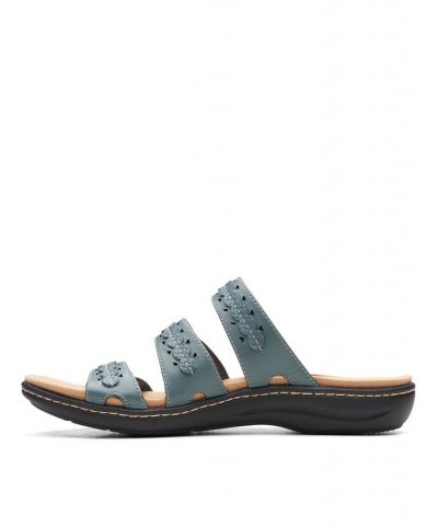 Women's Collection Laurieann Cove Sandals Blue $43.00 Shoes