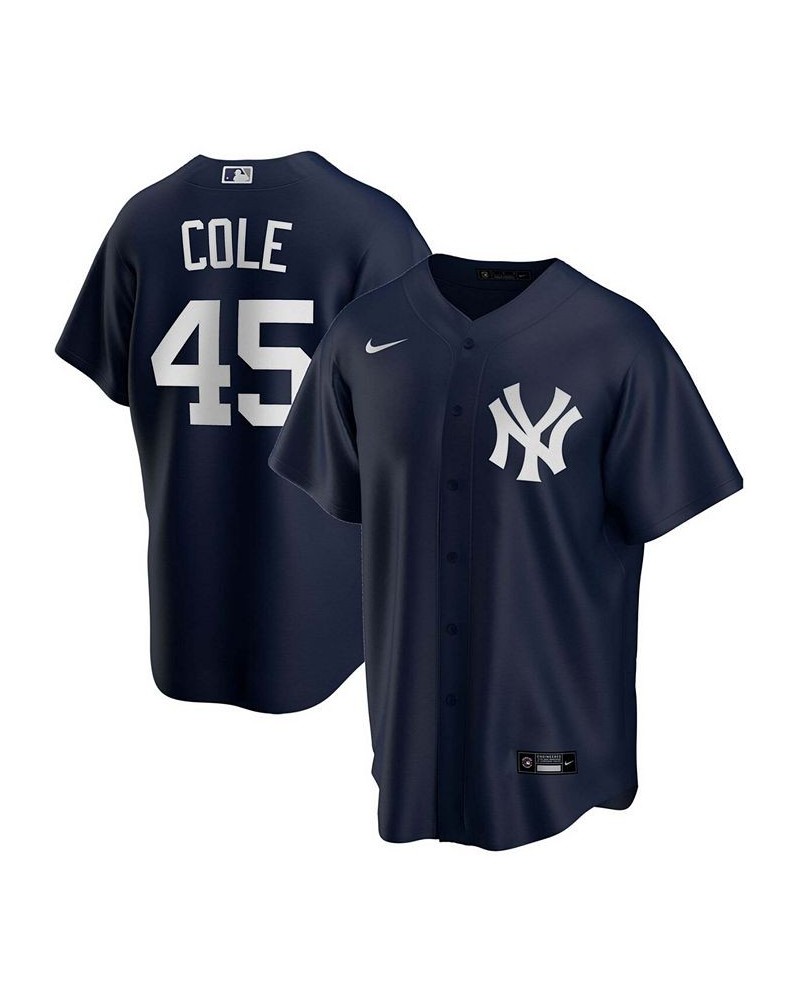 Men's Gerrit Cole Navy New York Yankees Alternate Replica Player Name Jersey $63.80 Jersey