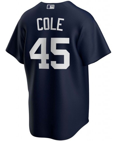 Men's Gerrit Cole Navy New York Yankees Alternate Replica Player Name Jersey $63.80 Jersey