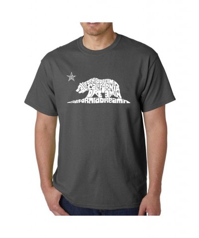 Men's Word Art - California Dreamin T-Shirt Gray $19.59 T-Shirts