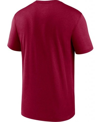 Men's Burgundy Washington Football Team Property Of Legend Performance T-shirt $20.25 T-Shirts