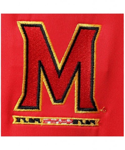 Men's Black and Red Maryland Terrapins Game Day Performance Polo Shirt $29.00 Polo Shirts