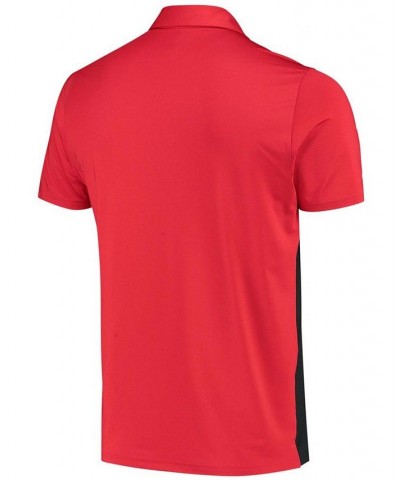 Men's Black and Red Maryland Terrapins Game Day Performance Polo Shirt $29.00 Polo Shirts