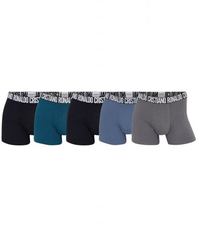 Cristiano Ronaldo Men's Trunk, Pack of 5 Multi $30.08 Underwear