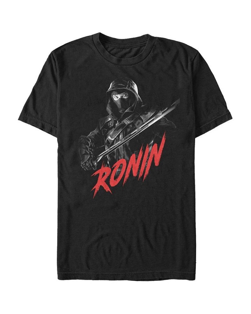 Marvel Men's Avengers Endgame Ronin portrait Short Sleeve T-Shirt Black $17.50 T-Shirts