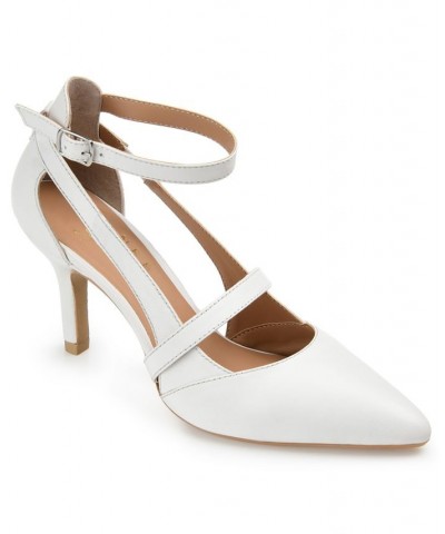 Women's Vallerie Pumps White $39.60 Shoes