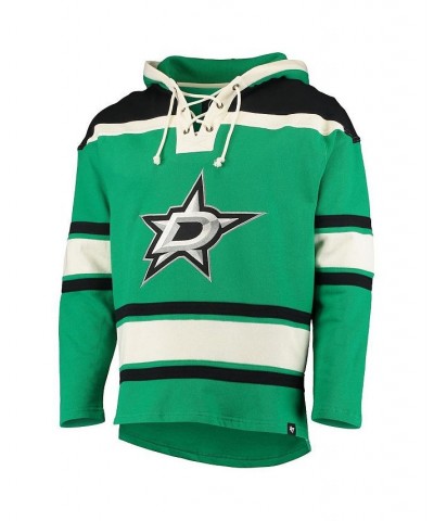 Men's '47 Kelly Green Dallas Stars Superior Lace-Up Pullover Hoodie $42.18 Sweatshirt