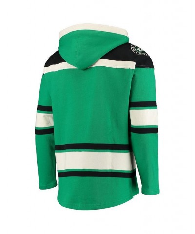 Men's '47 Kelly Green Dallas Stars Superior Lace-Up Pullover Hoodie $42.18 Sweatshirt