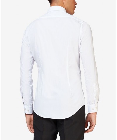 Men's Solid Color Shirt White $18.00 Dress Shirts