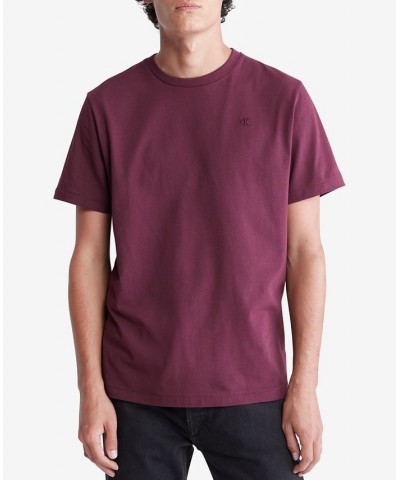 Men's Smooth Cotton Solid Crewneck T-Shirt PD09 $27.72 T-Shirts