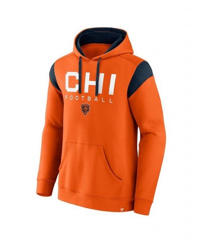 Men's Branded Orange Chicago Bears Call The Shot Pullover Hoodie $40.00 Sweatshirt