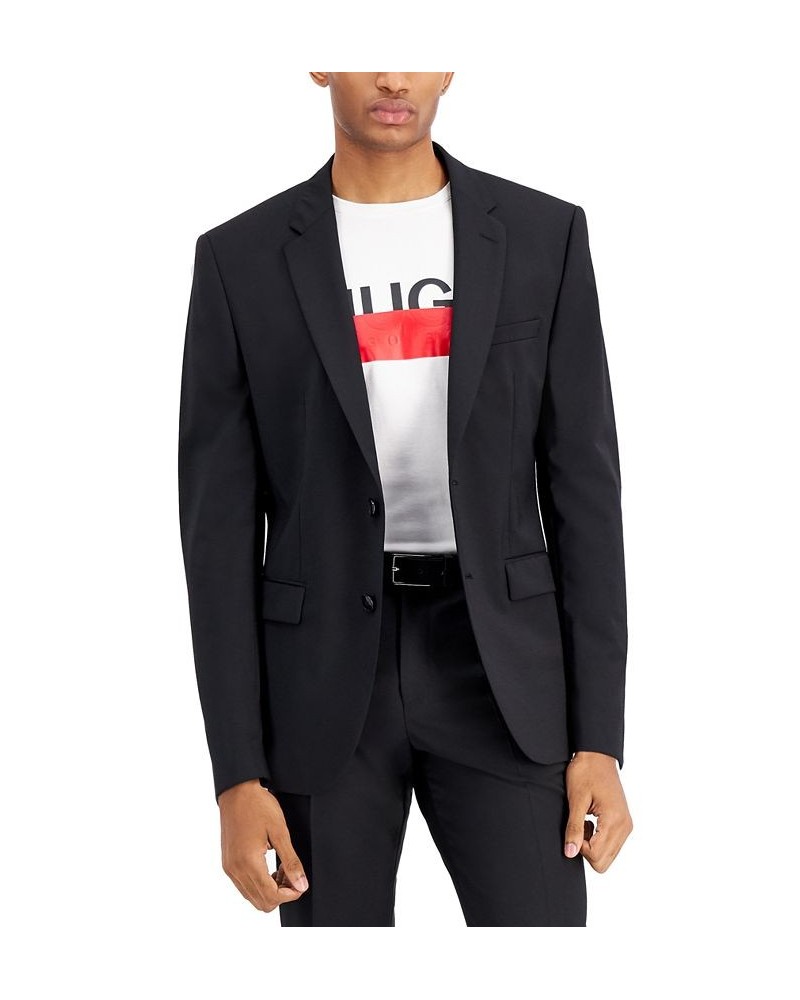 Men's Modern Fit Suit Wool Separates Black $89.30 Suits