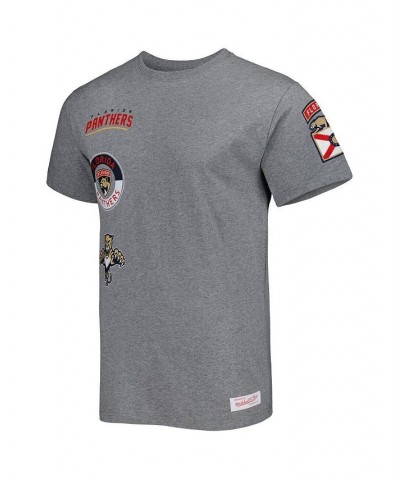 Men's Heather Gray Florida Panthers City Collection T-shirt $33.79 T-Shirts