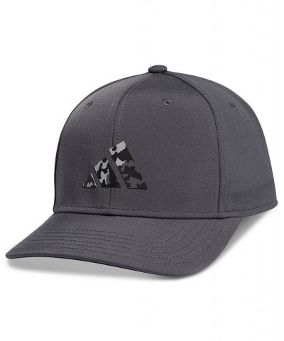 Men's 3-Bar UPF 50 Snapback Hat Gray $17.88 Accessories