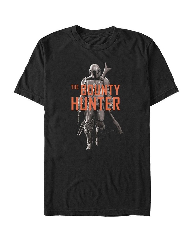 Men's The Bounty Hunt Short Sleeve Crew T-shirt Black $18.19 T-Shirts