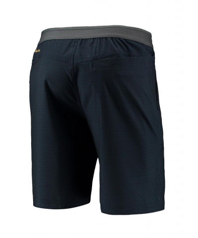 Men's Navy West Virginia Mountaineers Twisted Creek Omni-Shield Shorts $35.00 Shorts