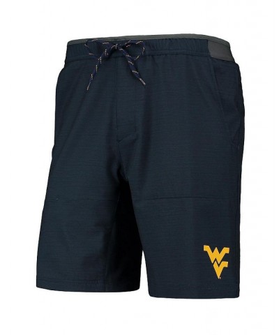 Men's Navy West Virginia Mountaineers Twisted Creek Omni-Shield Shorts $35.00 Shorts