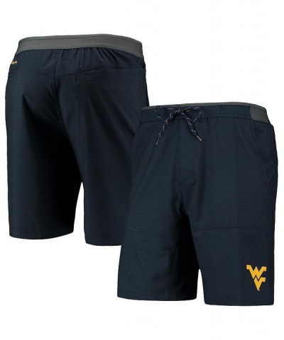 Men's Navy West Virginia Mountaineers Twisted Creek Omni-Shield Shorts $35.00 Shorts