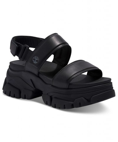 Women's Adley Way Two-Band Slingback Sandals Black $60.00 Shoes