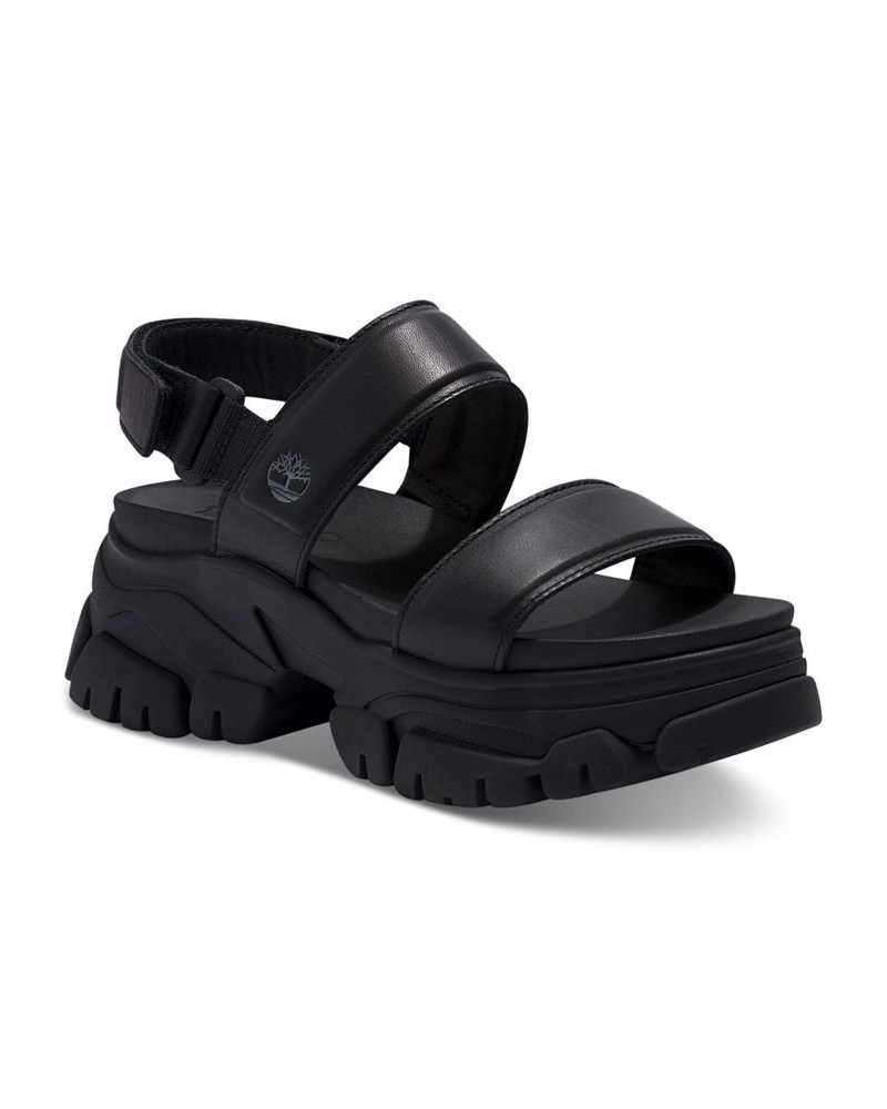 Women's Adley Way Two-Band Slingback Sandals Black $60.00 Shoes